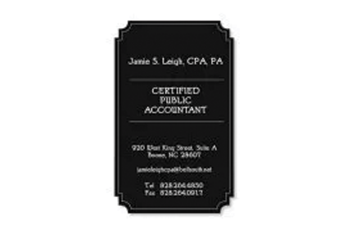 Jamie Leigh, CPA Logo